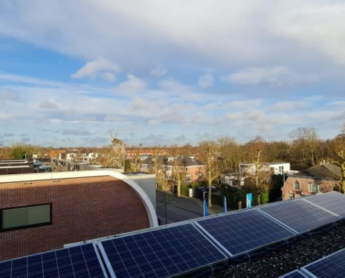 Duurzaamheid: zonnepanelen op het nieuwe kantoor